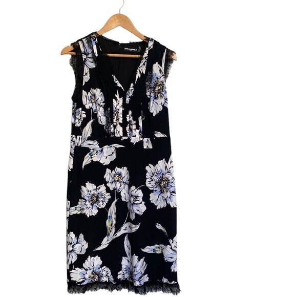 Karl Lagerfeld Floral Dress  - Picture 1 of 6
